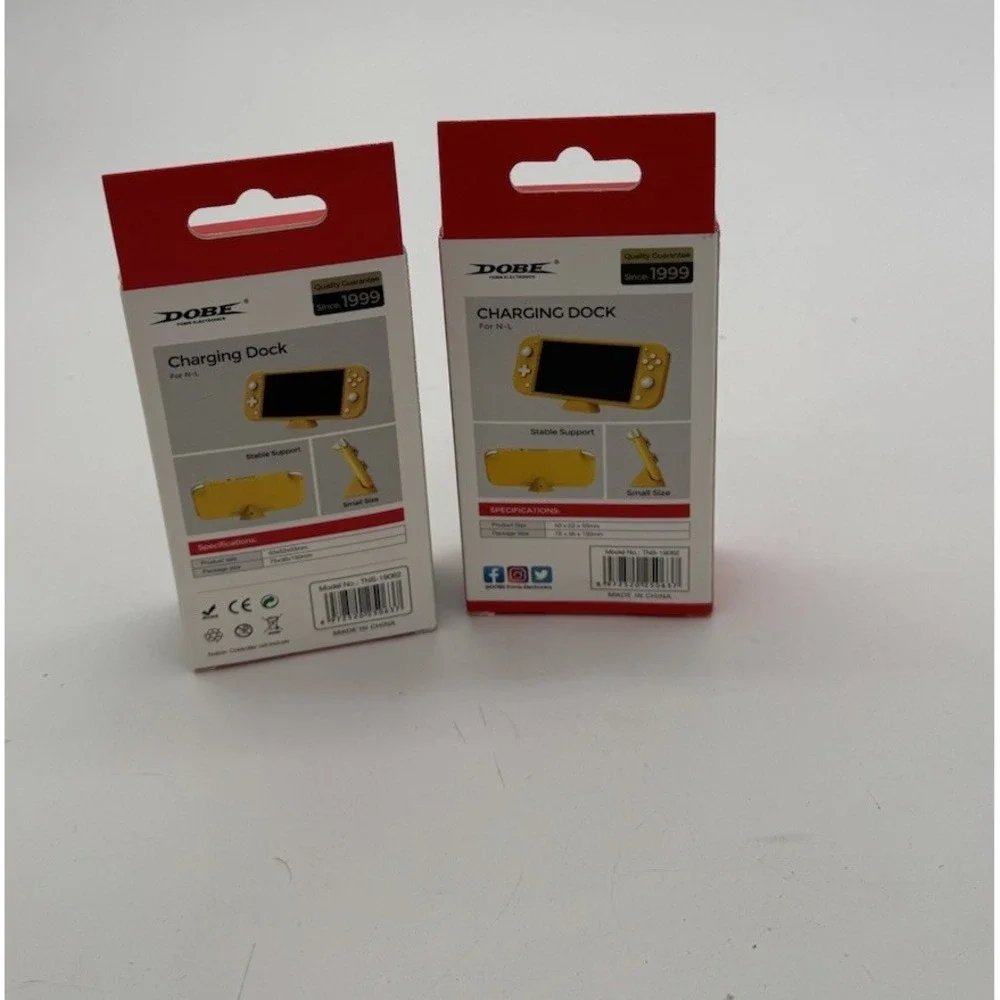 Lot of 2 DOBE Nintendo Switch Lite Charging Docks TNS-19062 USB-C New